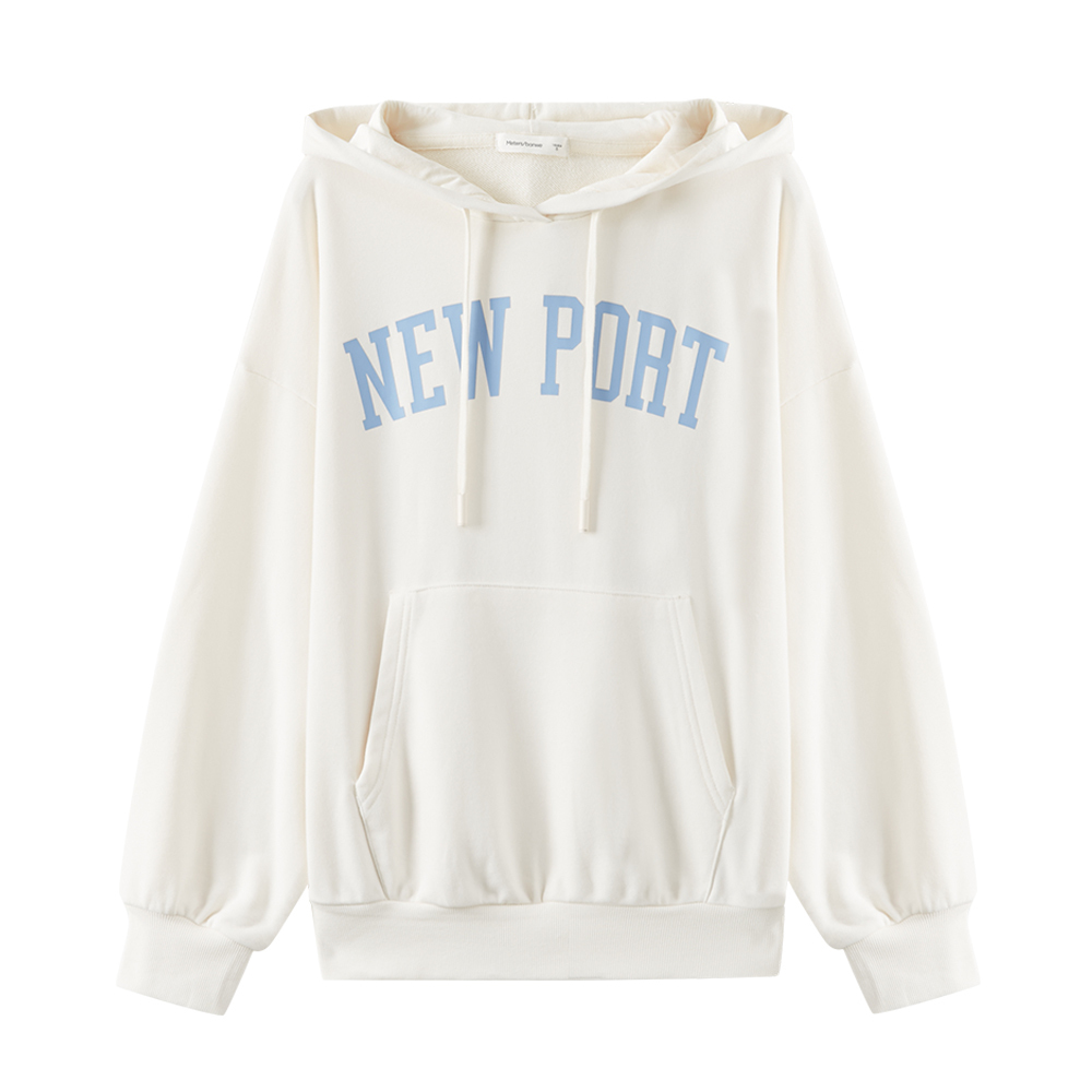 Metersbonwe Hoodies For Women Female letter Printed Female Casual Sweatshirt New women's Sweet Hoodies Loose Pullover T200723