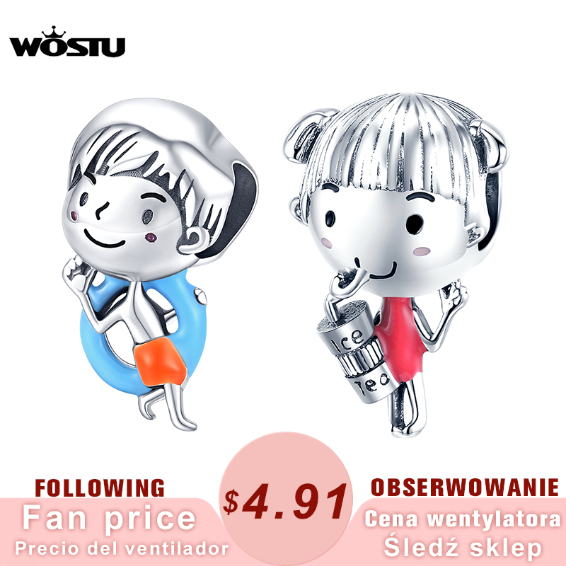 WOSTU Hot Summer Sterling Silver 925 Summer New Sunshine Boy Charms Beads fit Bracelet Silver DIY Jewelry Making CQC1526 Q0531
WOSTU Hot Summer Sterling Silver 925 Summer New Sunshine Boy Charms Beads fit Bracelet Silver DIY Jewelry Making CQC1526 Q0531