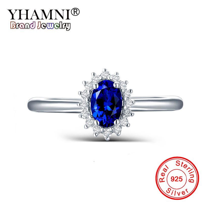 YHAMNI 2.0ct Oval Sapphire Ring Party Elegant Bridal Jewelry 925 Silver Wedding Engagement Rings For Women R345
YHAMNI 2.0ct Oval Sapphire Ring Party Elegant Bridal Jewelry 925 Silver Wedding Engagement Rings For Women R345