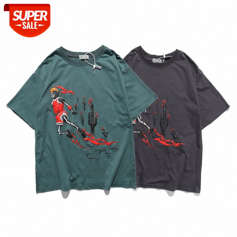 Travis Scott joint TS short-sleeved old retro flame dunk loose hip-hop T-shirt men #eu6l, Gray
Travis Scott joint TS short-sleeved old retro flame dunk loose hip-hop T-shirt men #eu6l, Gray