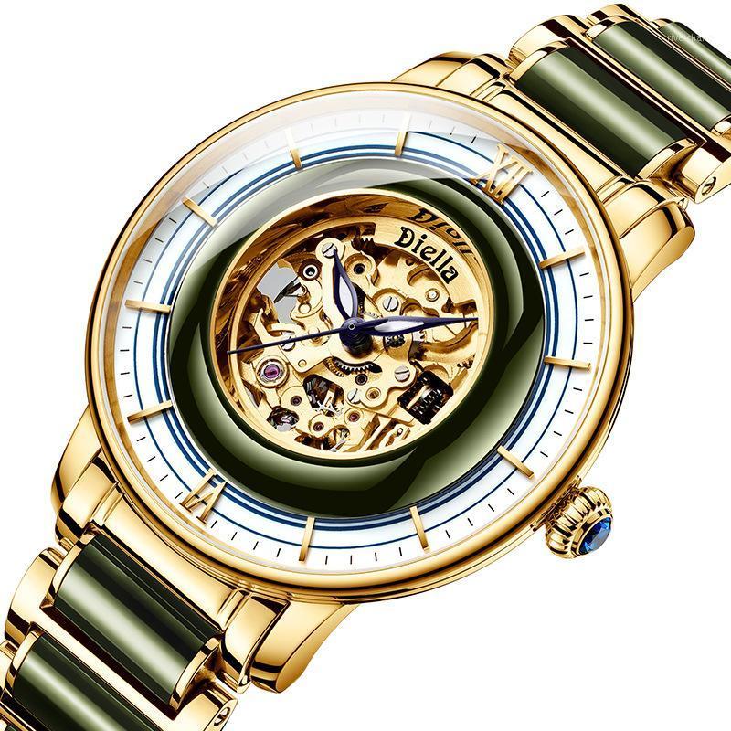 Luxury Top Jade Men's Watch Brand Masterpiece Man's Mechanical Luminous Business Fashion Creative Male Clock Wristwatches, 8969-2
Luxury Top Jade Men's Watch Brand Masterpiece Man's Mechanical Luminous Business Fashion Creative Male Clock Wristwatches, 8969-2
