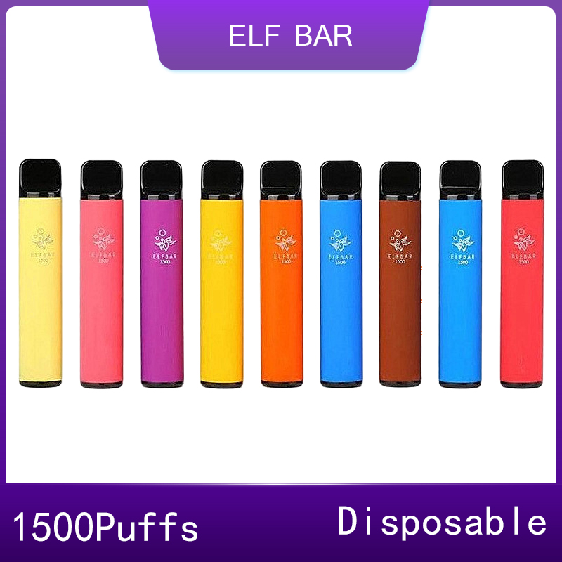ELF BAR Disposable Pod Device Kit E cigarettes 1500 Puffs 850mAh Battery 4.8ml Prefilled Cartridge Vape Stick Pen от DHgate WW