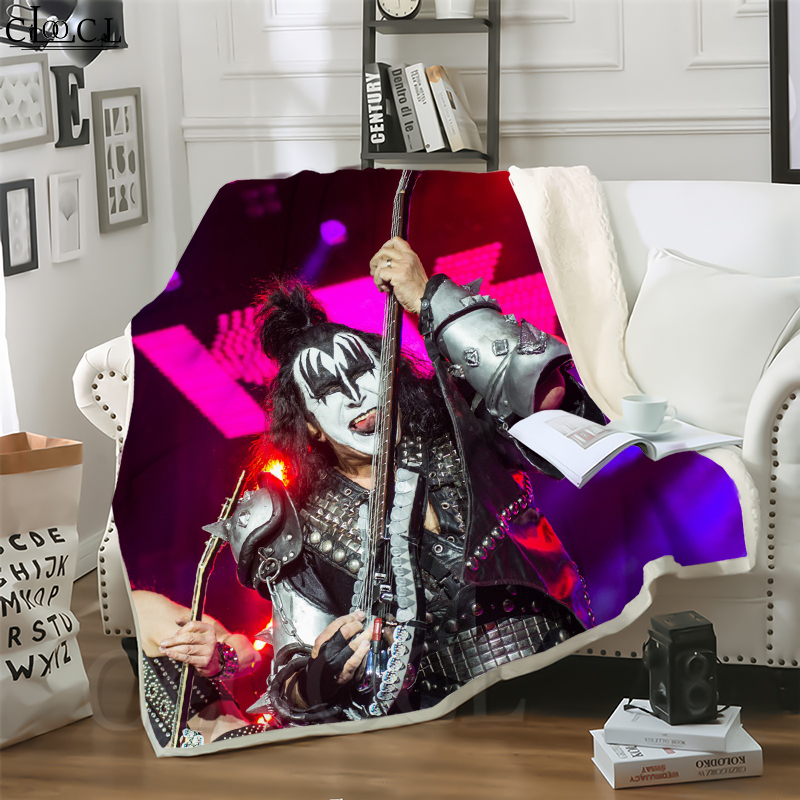 CLOOCL New Hair Metal Kiss Band 3D Print Street Style Conditioning Blanket Sofa Teens Bedding Throw Blankets Plush Quilt
CLOOCL New Hair Metal Kiss Band 3D Print Street Style Conditioning Blanket Sofa Teens Bedding Throw Blankets Plush Quilt