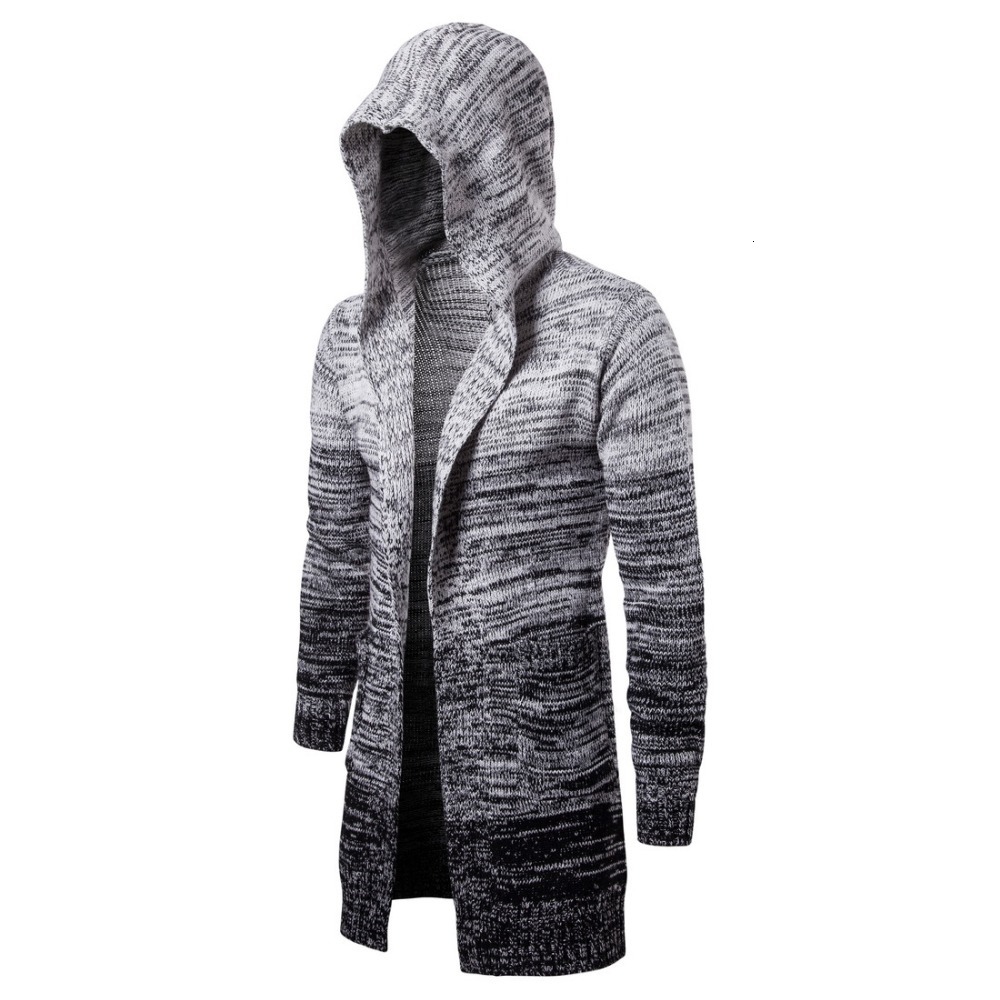 2021 New Fashion Mens Casual Long Coat Autumn Hooded Knitted Sweaters Sweatercoats Male Embroidery Cardigan 30bv, Gray
2021 New Fashion Mens Casual Long Coat Autumn Hooded Knitted Sweaters Sweatercoats Male Embroidery Cardigan 30bv, Gray