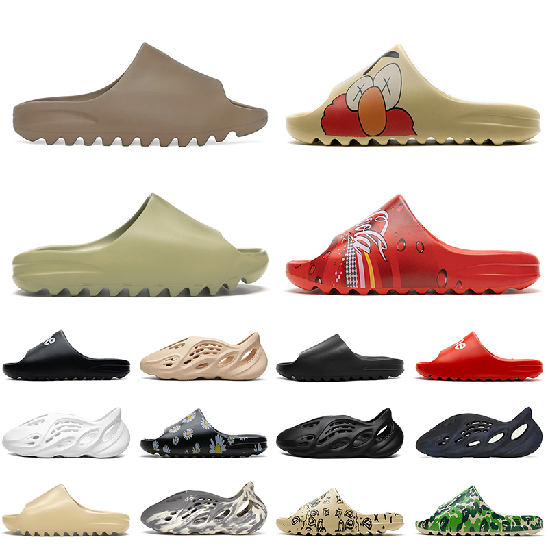 2021 Newest Slides Shoes Men Women Slide Bone Earth Brown Desert Sand Slipper Resin Fashion Shoe Sandals Foam Runner Moon Gray Triple Black Enflame Orange Size 36-47, A6 36-45
2021 Newest Slides Shoes Men Women Slide Bone Earth Brown Desert Sand Slipper Resin Fashion Shoe Sandals Foam Runner Moon Gray Triple Black Enflame Orange Size 36-47, A6 36-45