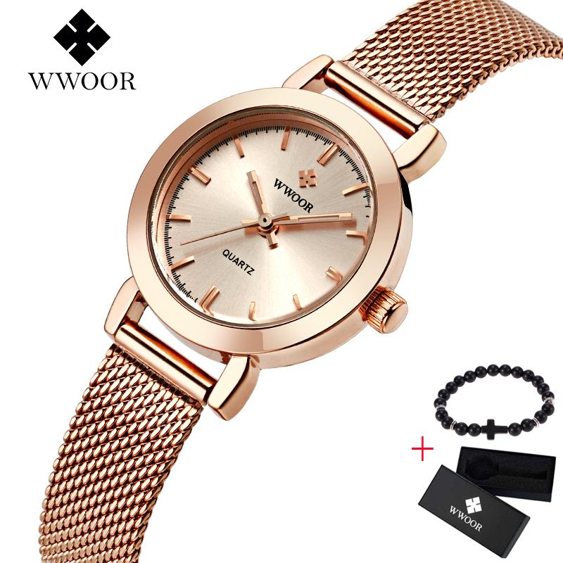 Wristwatches WWOOR Women Watches Ladies Quartz Watch Stainless Steel Mesh Band Casual Free Bracelet Gift Box Wristwatch Reloj, Gold
Wristwatches WWOOR Women Watches Ladies Quartz Watch Stainless Steel Mesh Band Casual Free Bracelet Gift Box Wristwatch Reloj, Gold