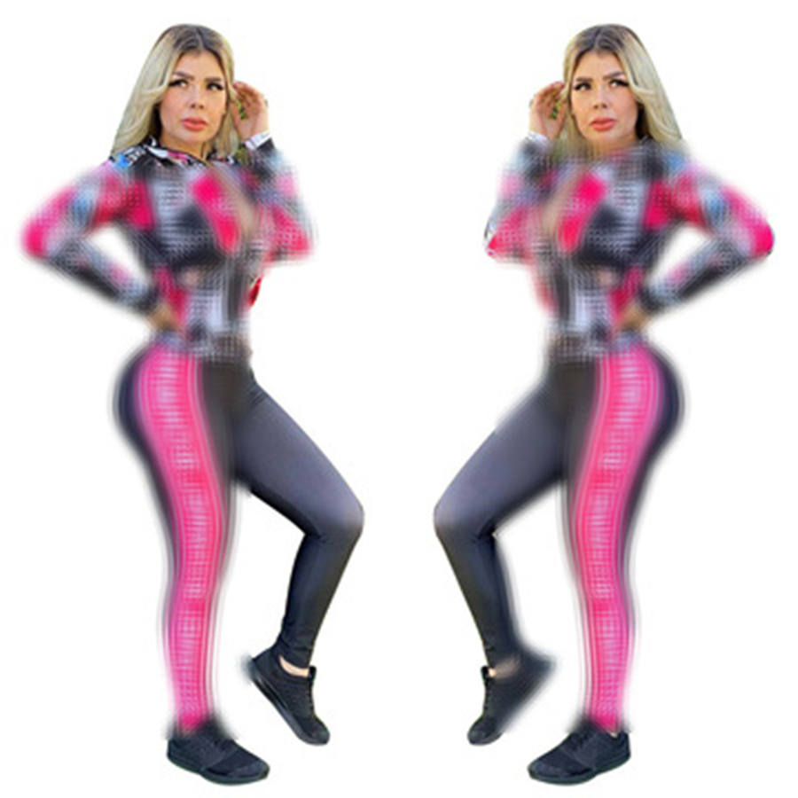 Sexy Tracksuits Women Two Piece Set Outfits Sports Fitness High Waist Leggings Winter Spring Matching Sets Sweatsuit, J2147-colorful
Sexy Tracksuits Women Two Piece Set Outfits Sports Fitness High Waist Leggings Winter Spring Matching Sets Sweatsuit, J2147-colorful