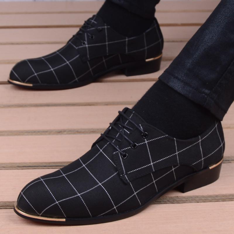 Dress Shoes Men Classic Business Men's Fashion Korea Pointed Toe Lace-Up Formal Wedding Black Sapatos Masculino
Dress Shoes Men Classic Business Men's Fashion Korea Pointed Toe Lace-Up Formal Wedding Black Sapatos Masculino