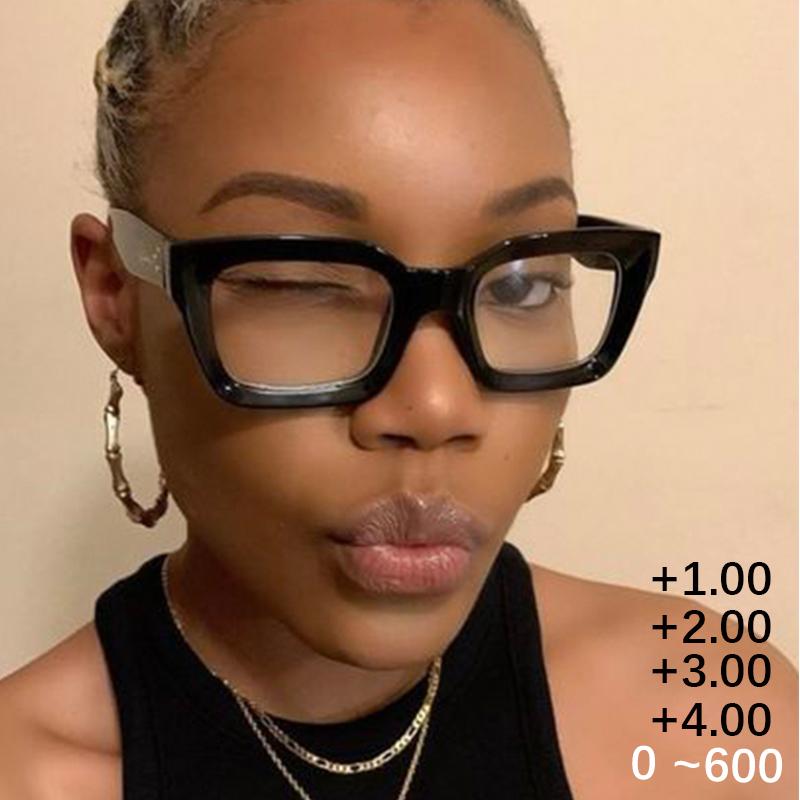 Sunglasses Fashion Reading Glasses Women Prescription Oversized Square Large Optical Lens Female Eyeglasses Trendy Eyewear Lady
Sunglasses Fashion Reading Glasses Women Prescription Oversized Square Large Optical Lens Female Eyeglasses Trendy Eyewear Lady
