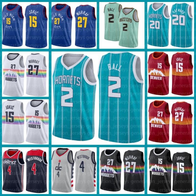 Denver Nuggets Jersey Jamal Nikola Murray Jokic Lamelo 2 Ball Charlotte Hornets Gordon 20 Hayward Russell 4 Westbrook Ball, Black;red
Denver Nuggets Jersey Jamal Nikola Murray Jokic Lamelo 2 Ball Charlotte Hornets Gordon 20 Hayward Russell 4 Westbrook Ball, Black;red