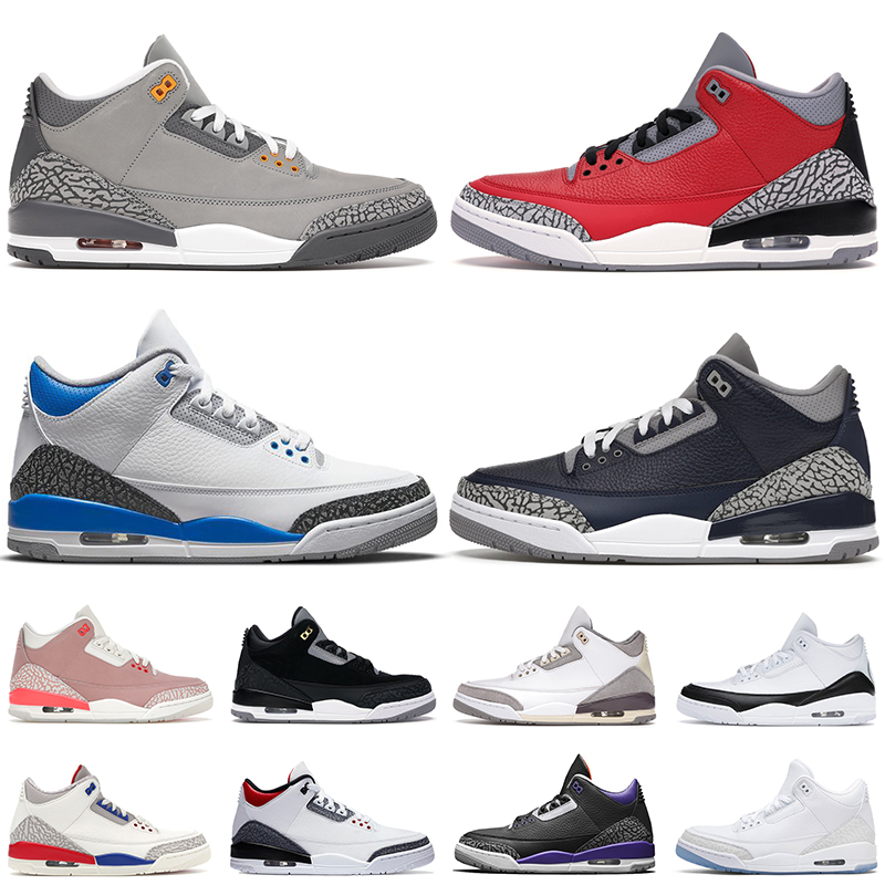 men basketball shoes jumpman 3 3s Cool Grey Racer Blue Georgetown Royal Black Cement Rust Pink Tinker Red Fire Free Throw Line mens trainers sneakers size 7-13
men basketball shoes jumpman 3 3s Cool Grey Racer Blue Georgetown Royal Black Cement Rust Pink Tinker Red Fire Free Throw Line mens trainers sneakers size 7-13