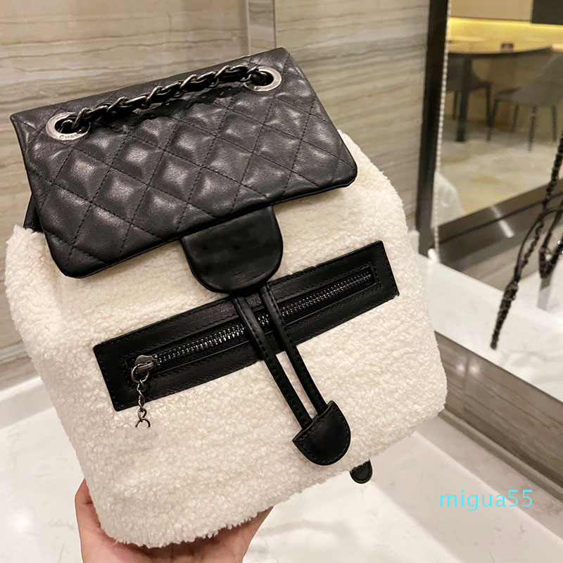 designer Fur Backpack Bags Large Capacity Double Chain Outdoor Sacoche Boy Girls School Street Fashion Trend High quality luxury bag, Make up the difference
designer Fur Backpack Bags Large Capacity Double Chain Outdoor Sacoche Boy Girls School Street Fashion Trend High quality luxury bag, Make up the difference