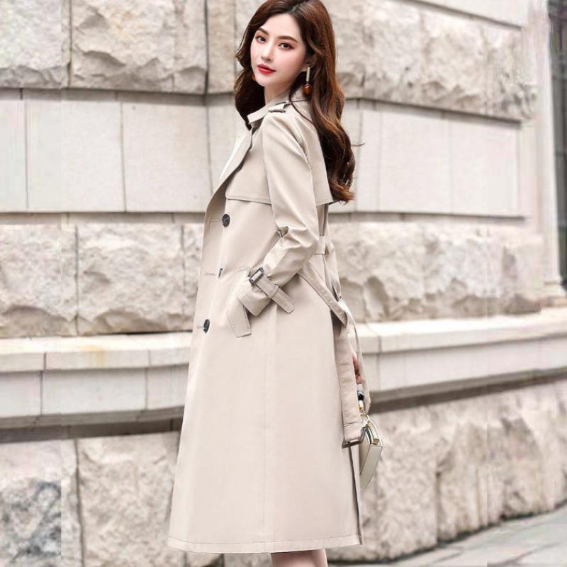 Women's Trench Coats Autumn Winter Women Turn-down Collar Double Breasted Office Lady Solid Long With Belt, Tan;black
Women's Trench Coats Autumn Winter Women Turn-down Collar Double Breasted Office Lady Solid Long With Belt, Tan;black