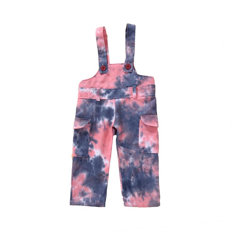 Jumpsuits Tie-dry Baby Summer Clothing Child Toddler Kids Overalls Suspender Trousers Casual Corduroy Bib Pants Girls Outwear 1-6T, As pic
Jumpsuits Tie-dry Baby Summer Clothing Child Toddler Kids Overalls Suspender Trousers Casual Corduroy Bib Pants Girls Outwear 1-6T, As pic