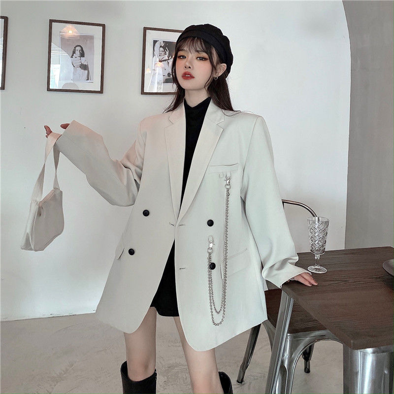 Women's Suits & Blazers High street stylish temperament women's blazer female fall down double breasted blazers Korean casual fashion outwears 5F9J, 1# shoe box
Women's Suits & Blazers High street stylish temperament women's blazer female fall down double breasted blazers Korean casual fashion outwears 5F9J, 1# shoe box