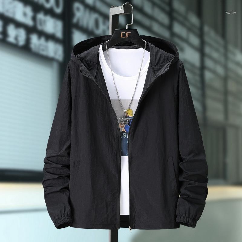 Men's Jackets Thin Windbreaker Jacket Pure Color Sunscreen Skin Clothing Zipper Hooded UV Protection, Photo color 03
Men's Jackets Thin Windbreaker Jacket Pure Color Sunscreen Skin Clothing Zipper Hooded UV Protection, Photo color 03