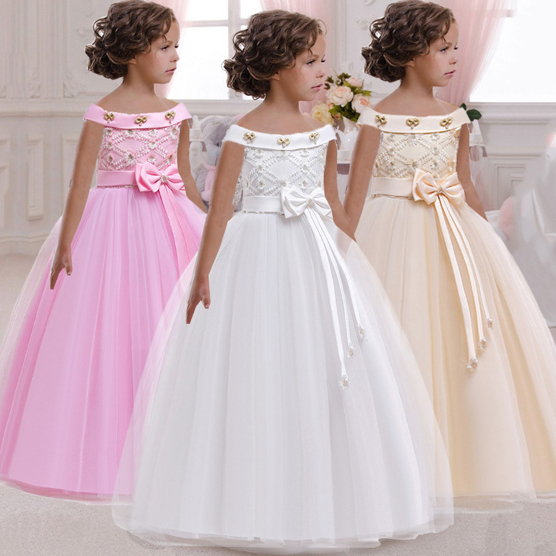 Princess Dress for Girls Flower Applications Balance Baby Kids Elegant Party Wedding Costume Children Clothing, Pink
Princess Dress for Girls Flower Applications Balance Baby Kids Elegant Party Wedding Costume Children Clothing, Pink