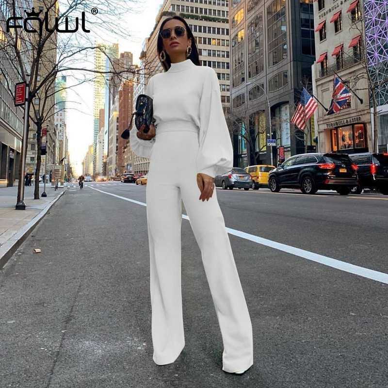 Casual Wide Leg Summer Bodycon Jumpsuit Women Overalls Long Sleeve White Black Skinny Rompers Womens Jumpsuit Female T200528
Casual Wide Leg Summer Bodycon Jumpsuit Women Overalls Long Sleeve White Black Skinny Rompers Womens Jumpsuit Female T200528