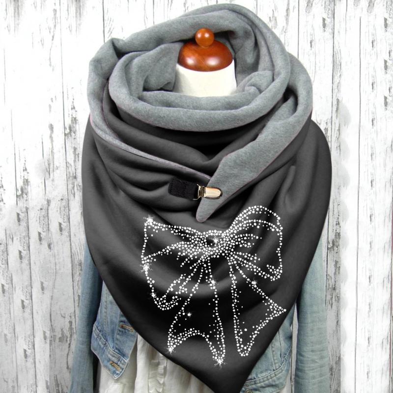 Scarves Diamond Printing Women Winter Warm Scarf Button Clasp Neck Wrap Shawl Pashmina Stole Female Multi-Purpose, Blue;gray
Scarves Diamond Printing Women Winter Warm Scarf Button Clasp Neck Wrap Shawl Pashmina Stole Female Multi-Purpose, Blue;gray