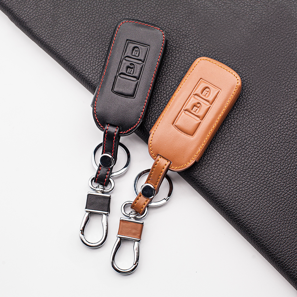 2020 Fashion Leather Key Case For Mitsubishi L200 ASX Outlander Eclipse Cross Pajero Sport Lancer 2 Buttons Remote key Fob Cover, Black
2020 Fashion Leather Key Case For Mitsubishi L200 ASX Outlander Eclipse Cross Pajero Sport Lancer 2 Buttons Remote key Fob Cover, Black