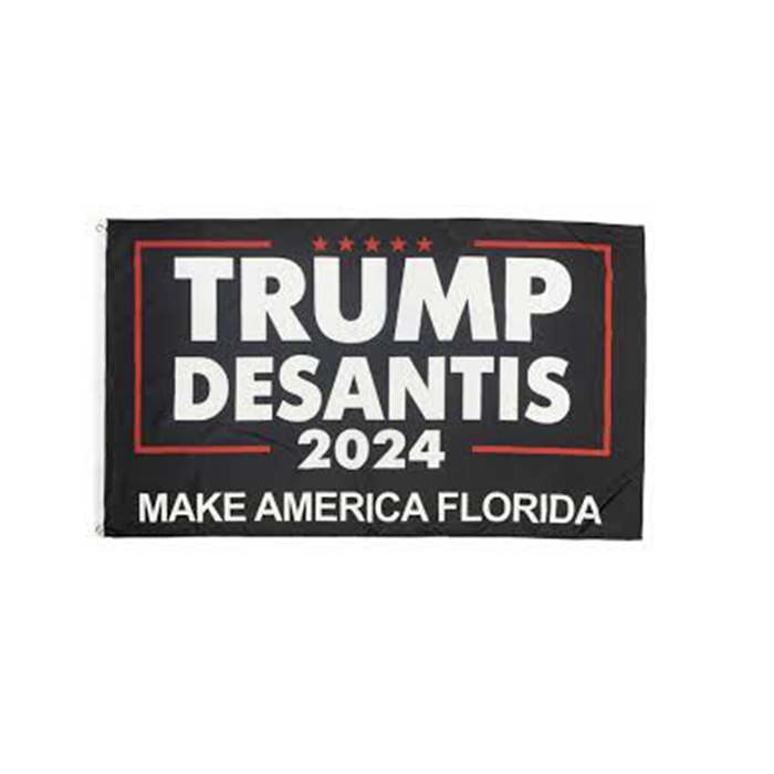 2024 Trump Desantis 3x5ft Flags 100D Polyester Banners Indoor Outdoor Vivid Color High Quality With Two Brass Grommets
2024 Trump Desantis 3x5ft Flags 100D Polyester Banners Indoor Outdoor Vivid Color High Quality With Two Brass Grommets