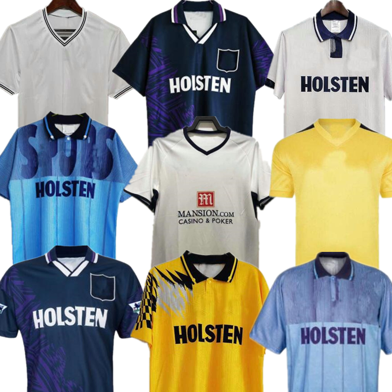 1991 1994 sPuRs GASCOIGNE Retro Soccer Jerseys KLINSMANN SHERINGHAM FERDINAND BALE GINOLA LINEKER DEFOE MODRIC ANDERTON KEANE Football Shirt, 1882 1982 100th away
1991 1994 sPuRs GASCOIGNE Retro Soccer Jerseys KLINSMANN SHERINGHAM FERDINAND BALE GINOLA LINEKER DEFOE MODRIC ANDERTON KEANE Football Shirt, 1882 1982 100th away