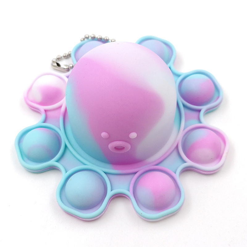 Colorful Octopus Keychain multi emoticon Push Bubble Stress Relief Fidget Octopuses Sensory For Autism Special 073105
Colorful Octopus Keychain multi emoticon Push Bubble Stress Relief Fidget Octopuses Sensory For Autism Special 073105