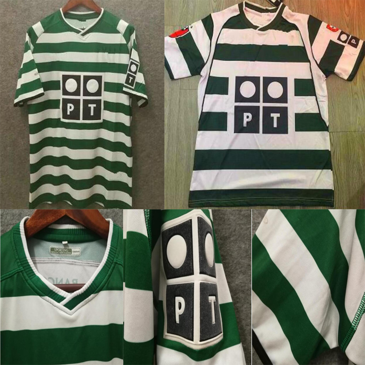 2003 2004 Sporting CP Lisbon retro soccer jerseys 03/04 RONALDO Classic Vintage adult football Sports shirts, Black;yellow
2003 2004 Sporting CP Lisbon retro soccer jerseys 03/04 RONALDO Classic Vintage adult football Sports shirts, Black;yellow