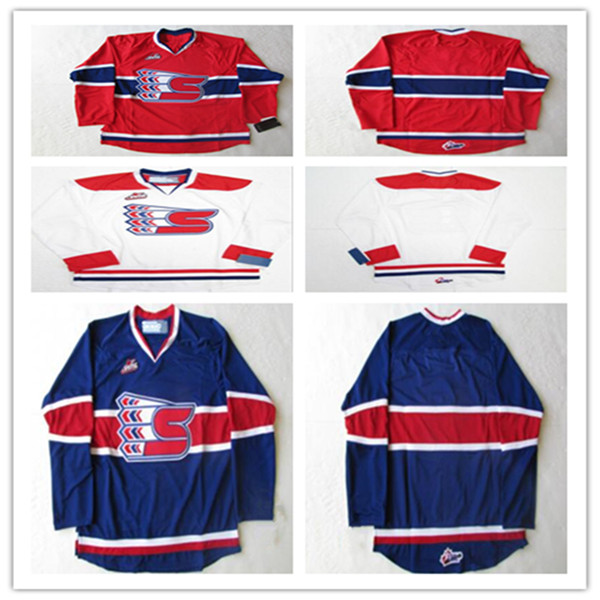 Custom Men CHL WHL Spokane Ice Hockey Jerseys Luke Toporowski Logan Cunningham Jack Finley Stitched White Red Blue S-3XL Cheap
Custom Men CHL WHL Spokane Ice Hockey Jerseys Luke Toporowski Logan Cunningham Jack Finley Stitched White Red Blue S-3XL Cheap