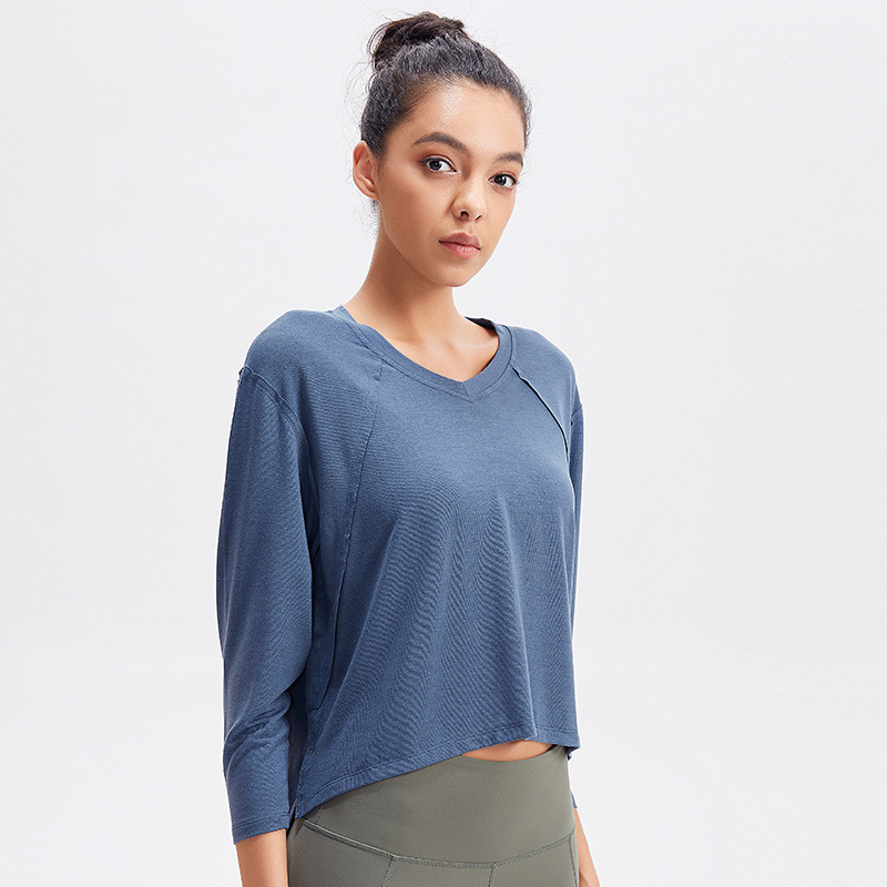 Lulu Legging Style Fall/Winter Long Sleeve Yoga Wear Women Loose Running Smock Quick-Drying Exercise T-shirt Internet Celebrity Irregular Wo, White
Lulu Legging Style Fall/Winter Long Sleeve Yoga Wear Women Loose Running Smock Quick-Drying Exercise T-shirt Internet Celebrity Irregular Wo, White