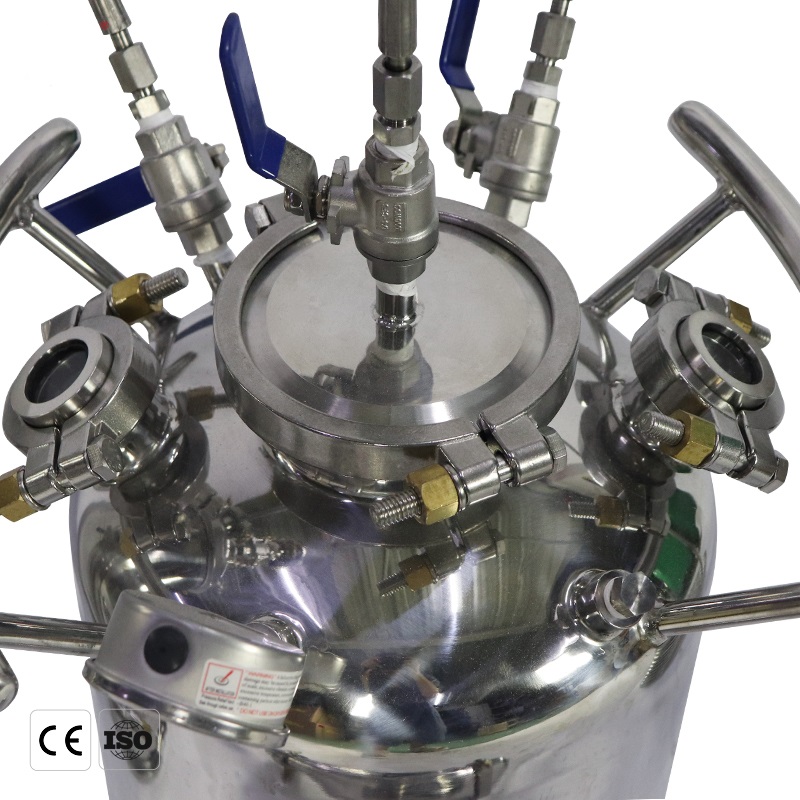 ZOIBKD Supply Stainless Steel Closed Loop Butane Extractor 2LB With Cooler And Material Dryer