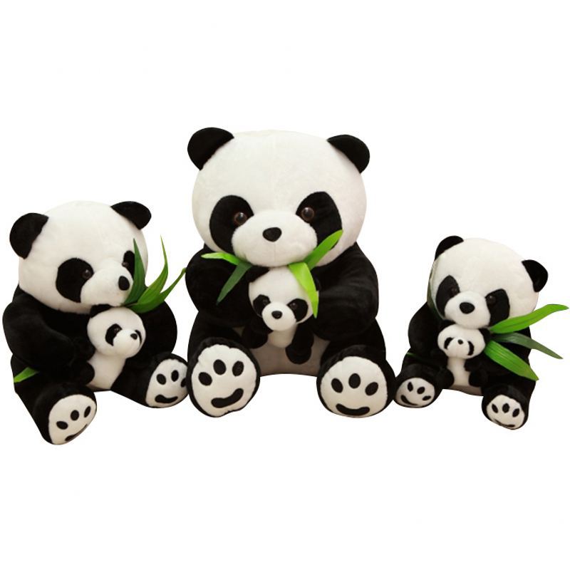 Mother and child panda doll parent-child panda plush toy bamboo leaf panda pillow doll to send children girl gift
Mother and child panda doll parent-child panda plush toy bamboo leaf panda pillow doll to send children girl gift