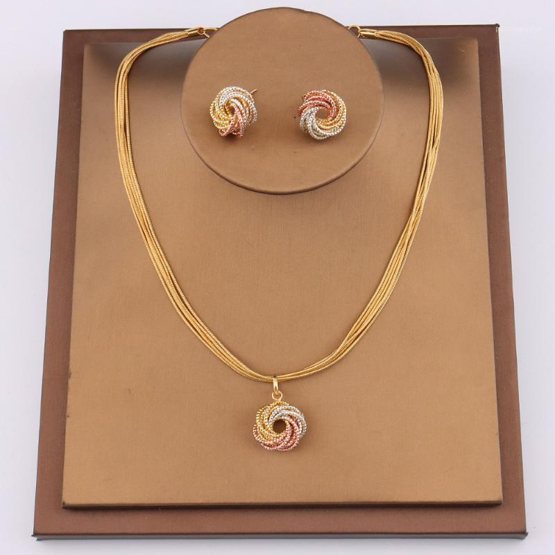 Earrings & Necklace High Quality Jewelry Sets For Women Interweave Twist Color Gold Plated Pierced Multi-chain Pendant Party Gift, Silver
Earrings & Necklace High Quality Jewelry Sets For Women Interweave Twist Color Gold Plated Pierced Multi-chain Pendant Party Gift, Silver