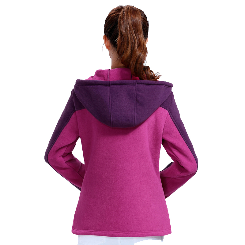 Autumn Women Hoodies Pullover High Quality Plus Size 4XL Patchwark Polar Fleece Coat Autumn Winter Warm Woman Sweatshirt 201028