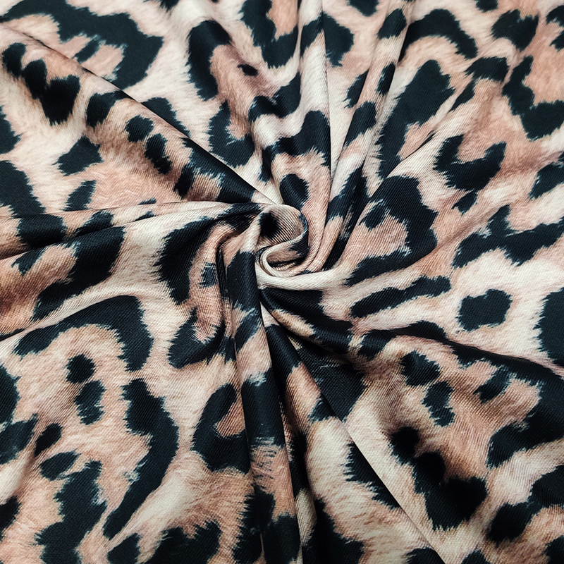 NewAsia Garden Long Summer Dress Leopard Women Vintage Animal Print Party Maxi Dress Casual Elegant Beach Dress 210309