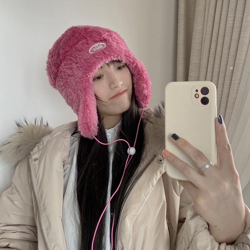 Berets Women's Fur Winter Hats Hat With Earflaps Russian Caps Hood Lamb Hair Bomber Warm Beanies Cap, Yellow
Berets Women's Fur Winter Hats Hat With Earflaps Russian Caps Hood Lamb Hair Bomber Warm Beanies Cap, Yellow