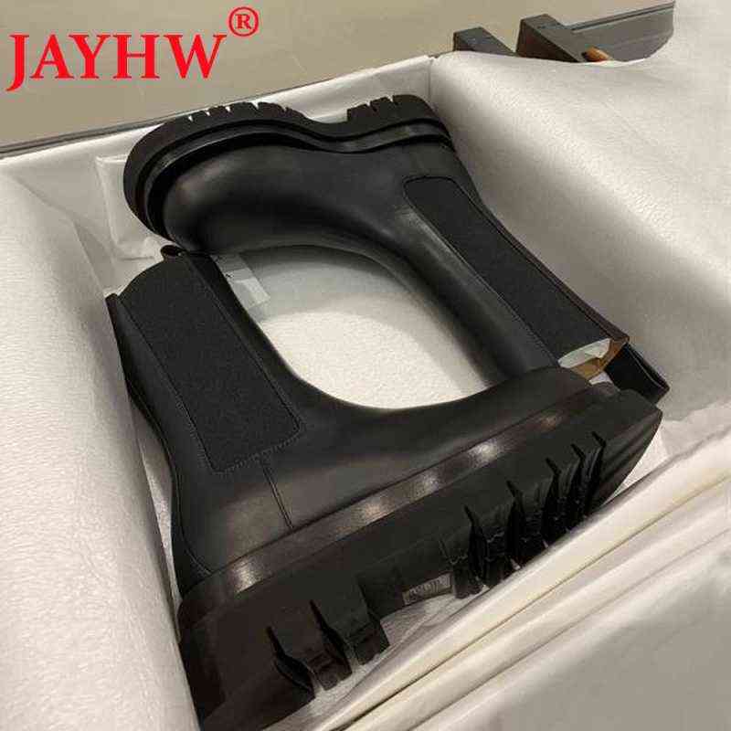 Boots Black Middle Tube Thick Bottom Women Martin Boots England Plus Velvet Fashion Short Boots H1115
Boots Black Middle Tube Thick Bottom Women Martin Boots England Plus Velvet Fashion Short Boots H1115