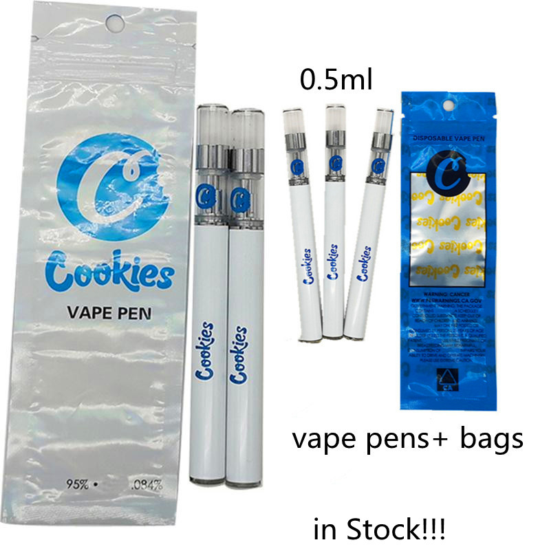 Disposable Vape Pen Cookies Carts 0.5ml Oil Cartridges Package bag 280mAh Battery Vaporizer Starter Kit Ceramic Coil Empty with bags
Disposable Vape Pen Cookies Carts 0.5ml Oil Cartridges Package bag 280mAh Battery Vaporizer Starter Kit Ceramic Coil Empty with bags