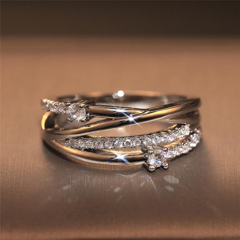 Wedding Rings Modyle Luxury Dazzling Cross Micro Paved CZ Stone Delicate Women Ring Ceremony Party Love Finger Fashion Jewelry
Wedding Rings Modyle Luxury Dazzling Cross Micro Paved CZ Stone Delicate Women Ring Ceremony Party Love Finger Fashion Jewelry