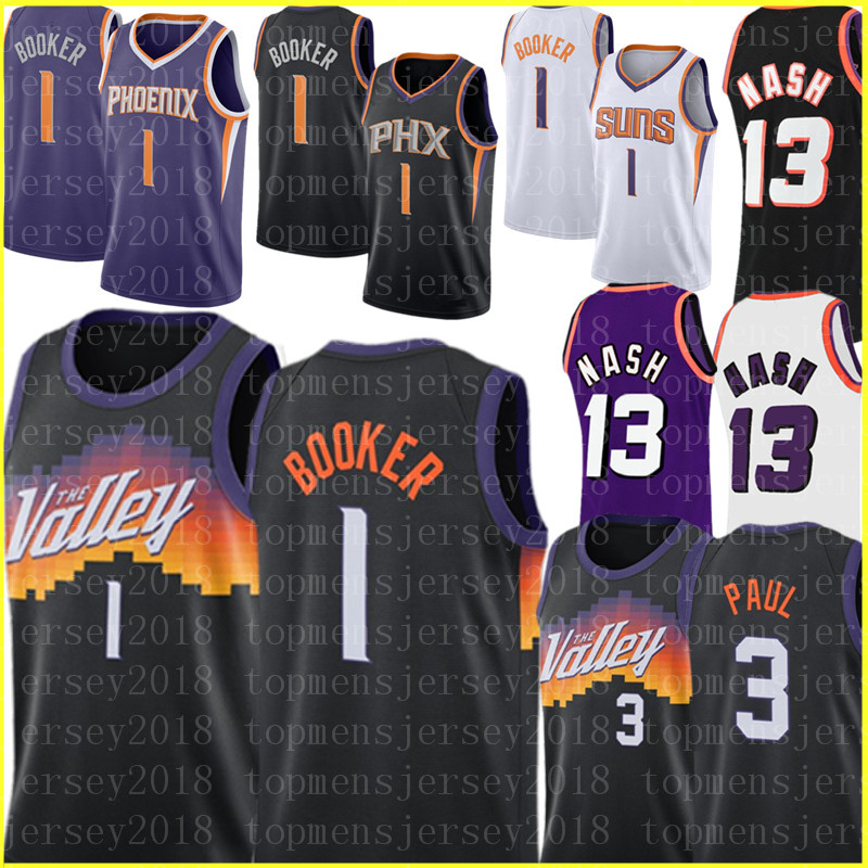 Devin 1 Booker Jersey Chris 3 Paul Basketball Jerseys Steve 13 Nash Retro Mesh Jerseys -XXL Purple White Men KIDS
Devin 1 Booker Jersey Chris 3 Paul Basketball Jerseys Steve 13 Nash Retro Mesh Jerseys -XXL Purple White Men KIDS