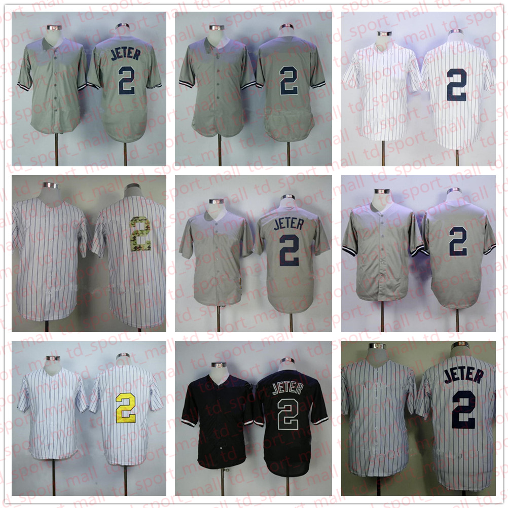 Retro 1995 Vintage Baseball 2 Derek Jeter Jersey Flexbase Cool Base White Pinstripe Navy Blue Grey Black Team Color Stitched TOP/HIGH, As shown in illustration
Retro 1995 Vintage Baseball 2 Derek Jeter Jersey Flexbase Cool Base White Pinstripe Navy Blue Grey Black Team Color Stitched TOP/HIGH, As shown in illustration