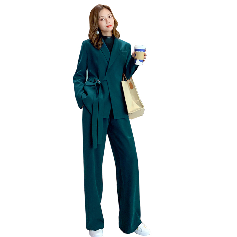 Female Formal Women's New Spring Quality Fashion Temperament Small-legged Suit Ari7, Green
Female Formal Women's New Spring Quality Fashion Temperament Small-legged Suit Ari7, Green