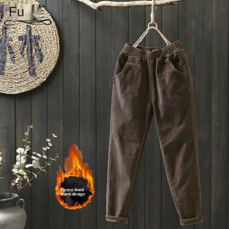2021 New Autumn Fashions Fleece for Women Hare Winter Loose Leisure Woman Veet Brown Pants Ttca, Midweight
2021 New Autumn Fashions Fleece for Women Hare Winter Loose Leisure Woman Veet Brown Pants Ttca, Midweight