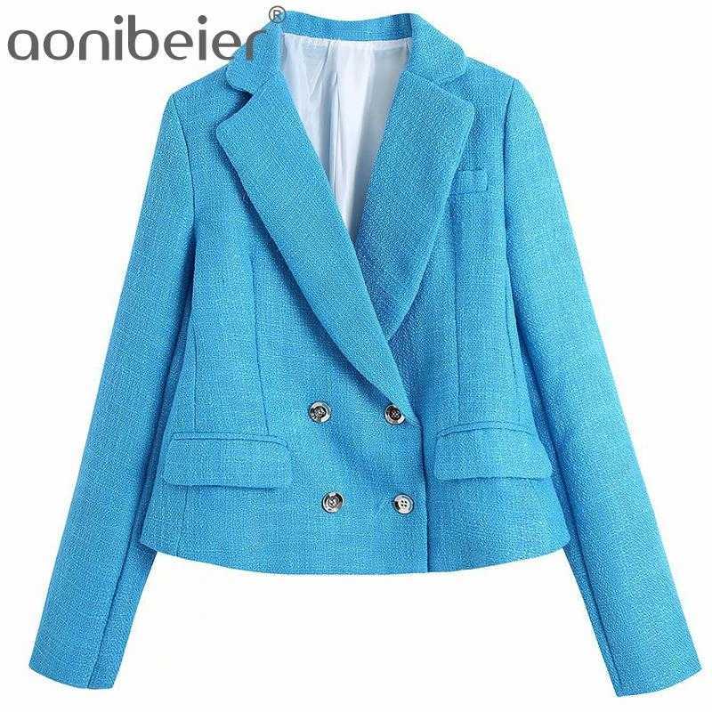 Women Suit Jacket Spring Autumn Long Sleeve Casual Blazer Office Lady Notched Collar Double Breasted Straight Coats 210604, Yellow shorts
Women Suit Jacket Spring Autumn Long Sleeve Casual Blazer Office Lady Notched Collar Double Breasted Straight Coats 210604, Yellow shorts