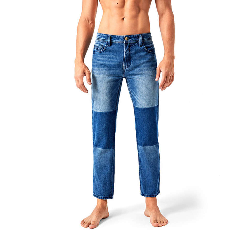 2021 straight printed gradient loose Korean versatile color matching men's jeans pants, Blue
2021 straight printed gradient loose Korean versatile color matching men's jeans pants, Blue