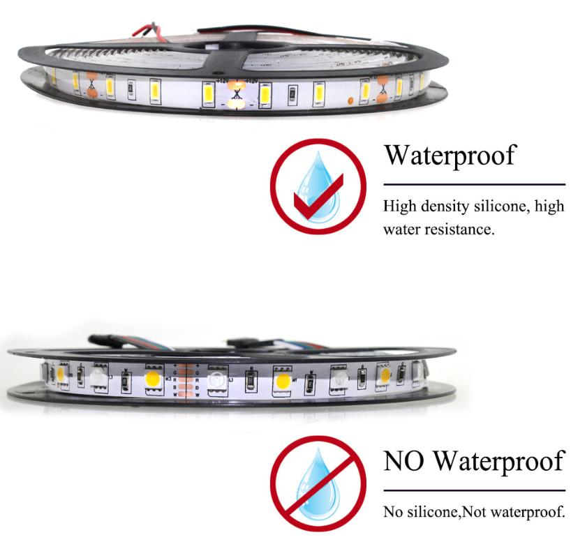 60 Leds/M Blue Waterproof Light Strip Set DC12V 5M Tape Light LED Human Infrared Sensor 12V3A Power Supply Adapter EU plug