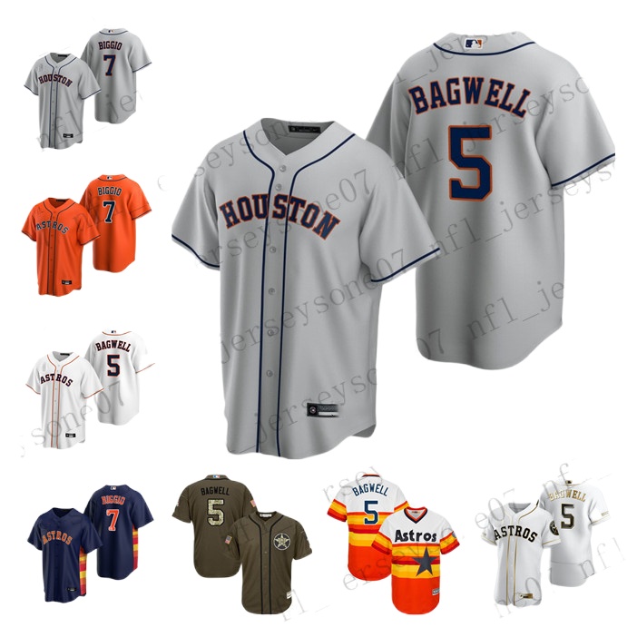 Custom Mens women youth Houston Astros 5 Jeff Bagwell 7 Craig Biggio white blue orange Authentic Weekend 2020 Home Jersey, Black
Custom Mens women youth Houston Astros 5 Jeff Bagwell 7 Craig Biggio white blue orange Authentic Weekend 2020 Home Jersey, Black