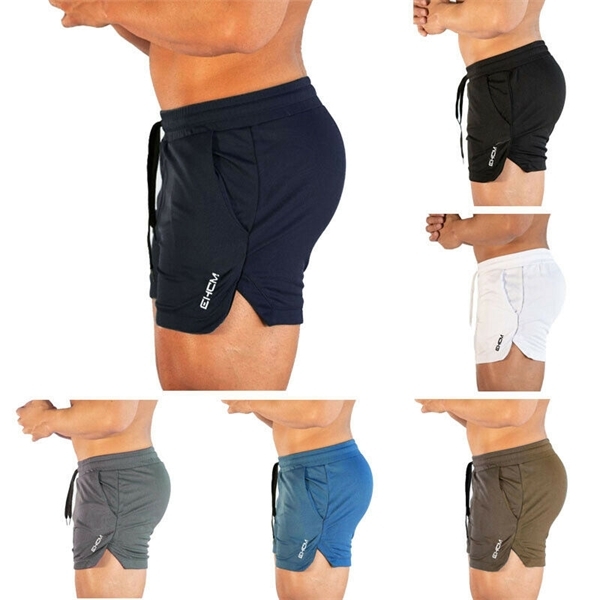 Mens Running Shorts Training Shorts Workout Bodybuilding Gym Sports Men Casual Clothing Male Fitness Jogging Training Shorts C0222