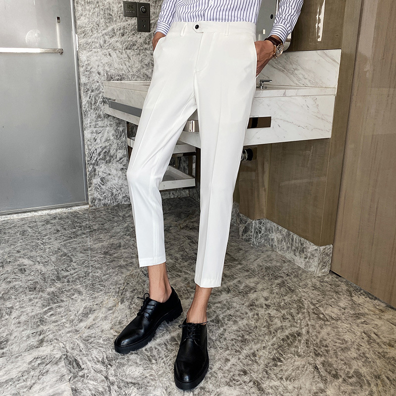 2021 New Clothes 's Summer Korean Fine Suit All Casual Business Games Men's Length Ankle Office Pants T2je, Black
2021 New Clothes 's Summer Korean Fine Suit All Casual Business Games Men's Length Ankle Office Pants T2je, Black