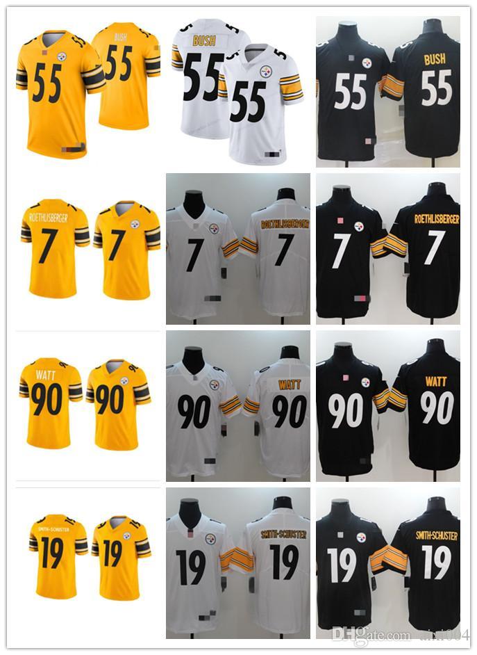 Mens Womens Youth PittsburghSteelers19 JuJu Smith-Schuster 90 T.J. Watt 7 Ben Roethlisberger 55 Devin Bush Football Jerseys, Black;red
Mens Womens Youth PittsburghSteelers19 JuJu Smith-Schuster 90 T.J. Watt 7 Ben Roethlisberger 55 Devin Bush Football Jerseys, Black;red